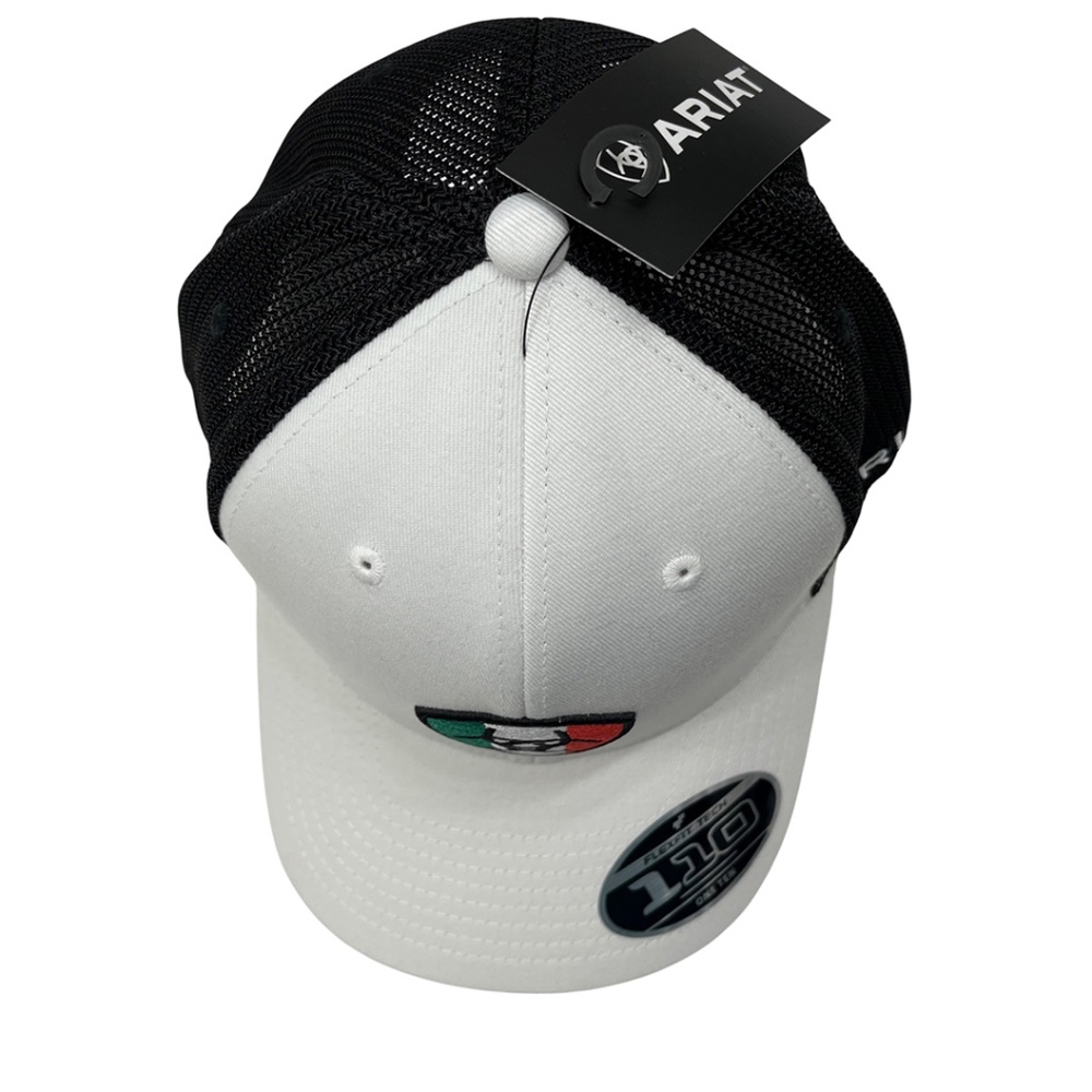 NWT Ariat Mexico Shield Logo Snapback Hat - Picture 8 of 14